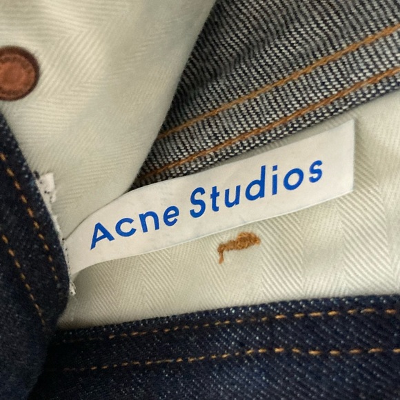Acne Studios Denim A-Line Skirt Size 40 - Picture 7 of 10